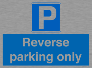 Reverse parking only